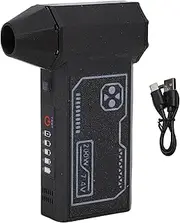 Compressed Air Duster, 130000RPM Cordless Powerful Fan Electric Air Duster, Brushless 200W Rechargeable 4000mAh Blower Gun 3 Speed Mini Jet Dry Blower for Car, Computer, Outdoor