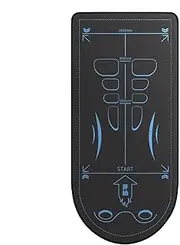 Ab Roller Mat, Non-Slip Exercise Mat, Thick Abdominal Knee Mat, 7mm Sound Insulation Pad, Knee Support Pad for Exercise, Thick Floor Mat for Women and Men, Non-Slip Workout Mat