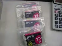 在飛比找Yahoo!奇摩拍賣優惠-☆呈運☆裸裝EPSON 73N 原廠T0733N紅色TX20