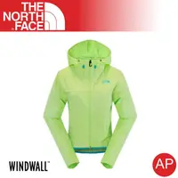 在飛比找松果購物優惠-The North Face 美國 女 抗UV風衣外套《芽綠