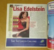Parade Newspaper Magazine - Lisa Edelstein - FOX HOUSE - Howie Mandel