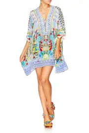SHORT LACE UP KAFTAN MASKING MADNESS