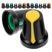 48 Pcs Knob Cap Volume Tone Control Knobs Caps Guitar and Potentiometer