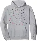 Colony Of Black And Red Ants Design Pullover Hoodie