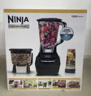 Ninja BL780WM Supra Kitchen System Blender and Food Processor - Black NEW IN BOX