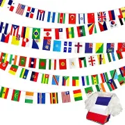 World Flag Bunting Banner String Bar Party 50 International Countries 15 Meters