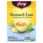 Yogi Tea, Stomach Ease, Caffeine Free, 16 Tea Bags, 1.02 oz (29 g)
