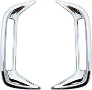 Compatible For Toyota Yaris Cross 2020 2021 Chrome Rear Fog Light Lamp Cover Trim Fog Lamp Frame Sticker Bumper Spoiler