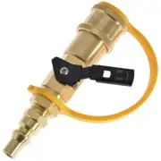 Propane Connector Kit Quick Disconnect Gas Fittings Torch Hose Connectors