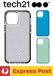 iPhone 13 (6.1") Tech21 Evo Check Shockproof Slim Impact Protection Case