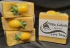 Piña Colada Coconut Milk Grass Fed Tallow Homemade Artisan Soap