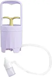 Kids Nasal Aspirator - Cartoon Kids Nose Aspirator, Portable Anti Backflow Nose Sucker | Manual Nasal Aspirator with Pump, Comfortable to Use User friendly for Clear Clogged Passages