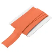 1 Inch Double Fold Bias Tape Cotton Bias Tape(Orange 6 Yards)