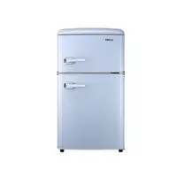 在飛比找QKSHOPPING優惠-TECO東元 R1086B 復古款 一級能效定頻右開雙門冰箱