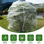 10 x 10 Ft Fruit Tree Netting with Zipper and Drawstring Large Garden Mesh BRI