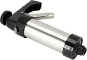 8 Discs and 8 Icing Tips with Cookie Press Gun, Stainless Steel Biscuit Maker Kit for Home Baking DIY, Great Value Spritz Cookies and Churros Maker with Nozzles for Family