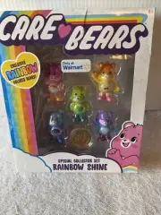 2020 Care Bears RAINBOW SHINE Special Collector Set Care Coin Included