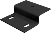 10 Packs Black Z Bracket 3"L X 1-1/2"W X 5/8"H Double Angle Channel Profile Corn