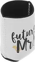Zerodeko Beer Cooling Jacket Sleeve Beer Can Holder Can Insulators Beer Can Bar Accessories Beer Covers for Cans Drink Cup Covers for Bars Fabric White