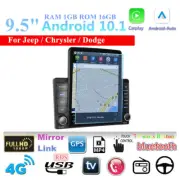 Android 10.1 Car Stereo Radio GPS Navi 1G+16G For Jeep Wrangler Unlimited Dodge