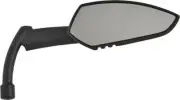 Harley-Davidson 1955-Newer Matte Black Apache Right Side Mirror w/ Knife Stem