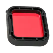 Underwater Diving Housing Case Red Lens Filter Cover For GoPro Hero 5 6 Camera A