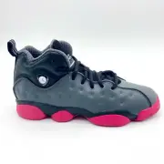 Jordan Jumpman Team II GS Dark Grey Vivid Pink Black Kids Sneakers 820276 009