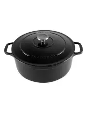 [Chasseur] Round French Oven 24cm 4 Litre in Matte Black