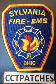 SYLVANIA, OHIO FIRE DEPARTMENT PATCH OH
