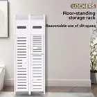 Bathroom Toilet Storage Cabinet Organizer Standing Racks Cupboard Holder Shelf