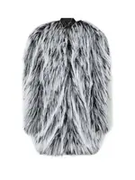 [Sportmax] Sportmax-Giacca Oversize Bicolore - Runway - Nero-Donna S