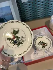 Portmeiron Holly & Ivy 2 Piece Chip & Dip Set