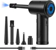 Electric Mini Cordless Air Duster Blower High Pressure for Computer Car Cleaning