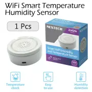 1pcs WiFi Nextech Smart Temp and Humidity Sensor/Alarm - Smart Life Compatible
