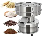 Vibrating Sieve Machine Without Sieve Automatic Sieve Shaker Included Flour Sifter Electric Vibrating Sieve Machine 50W Sifter Shaker Machine 1150 r/min for Rice