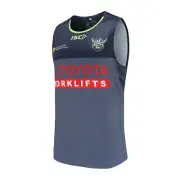 NRL Canberra Raiders Team Training Singlet - Men's - Sizes M - 5XL