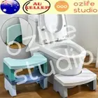 Sit & Squat Squatty Potty Stool Folding Toilet Step Stool Healthy Colon Bathroom