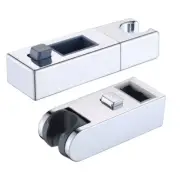 Shower Bracket Replacement Accessories Square Tube Adjustable Bracket Chrome