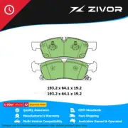 New PROTEX Brake Pads For JEEP GRAND CHEROKEE OVERLAND WK 3.0L EXF #DB2216UP
