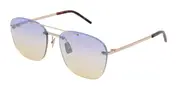 Saint Laurent SL 309 RIMLESS 004 Men's Sunglasses Gold Size 58