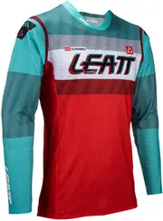 Leatt 5.5 UltraWeld S24 Fuel, jersey , color: Red/Turquoise/White , size: XXL