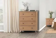 LOURDES 4 Drawer Tall Chest
