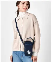在飛比找Yahoo!奇摩拍賣優惠-[預購]Moomin姆明休閒時尚單肩斜背包零錢直式手機包旅遊