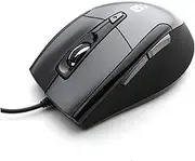 Noiseless USB Optical Gaming Computer Wheel Mouse 1600 DPI Super Quiet JNL-101K Black Silent
