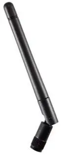 2 X RF Outlet WIFI Antenna 2.4 GHz mini profile (right angle) RP SMA plug bluetooth wimax
