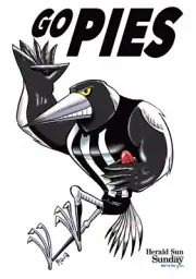 COLLINGWOOD MAGPIES AFL TEAM POSTER , FREE POST BARGAIN GREAT FEEDBACKS