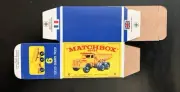 Matchbox #6 Euclid Quarry Truck ‘64-‘69 Type E Repro Box