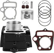 52.4mm Engine Cylinder Piston Rebuild Kit for Chinese 90cc 110cc 125cc ATV Quad Pit Dirt Bike Go Kart Taotao Sunl SSR Coolster accessories