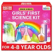 Doctor Jupiter Girls' First Science Kit for Girls Ages 4-6-8|Birthday Gift fo...