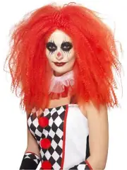 Clown Wig Circus Halloween Party Dress Up Clown Fancy Dress Costume Accessory